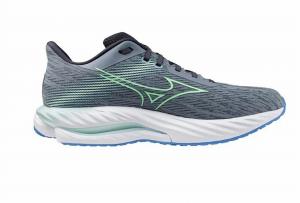 MIZUNO Мужские кроссовки Wave Inspire 21 - широкая модель, цвет Tradewinds - мятный (Neo Mint)