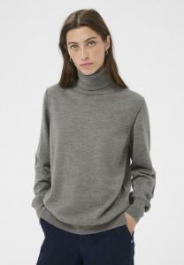 Джемпер Part Two Jumper, Medium Grey Melange/Light Grey