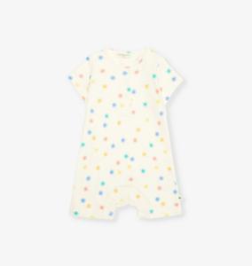 Изящный комбинезон из органического хлопка с принтом солнца для детей от 0 до 18 месяцев The Bonnie Mob, цвет rainbow