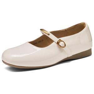 JOSINY Плоские туфли Мэри Джейн для женщин экрю, цвет Ecru