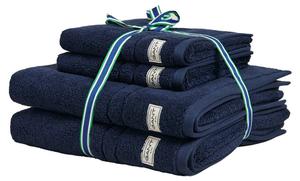 Полотенце GANT Premium Towel 4er Set, темно-синий - темно-синий