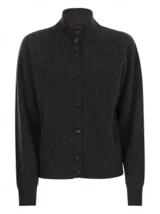 Кардиган с V-образным вырезом Peserico, серый