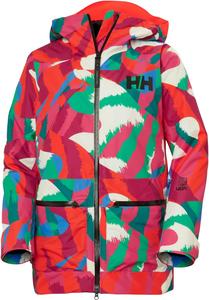 Helly-Hansen Whitewall Lifaloft 3.0 Jkt - женская водонепроницаемая горнолыжная куртка с утеплителем LIFALOFT, свободный крой. Helly Hansen, 181 Jpb Aop
