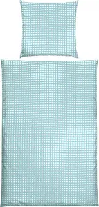 Постельное белье Кронах" синий 1х 155х220 см + 1х 80х80 см" Erwin Müller