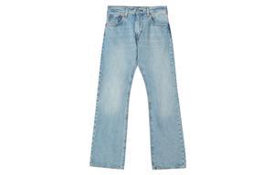 Узкие джинсы с расклешенным низом Levis, светло синий