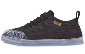 Кроссовки для скейтбординга женские низкие черные Fendi