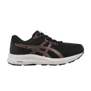 Кроссовки ASICS Wmns Gel Contend 8 Wide 'Black Rose Gold', черный