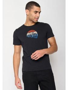 Зимняя футболка для велосипедистов черного цвета GreenBomb