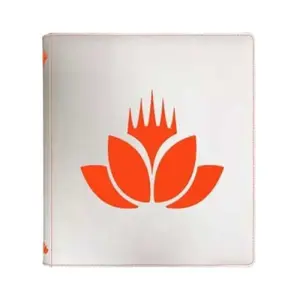 Ultra Pro Mana 8 de Magic The Gathering lotus 12 pockets trading card Folder, прозрачный
