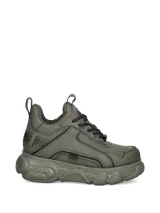 Кроссовки на платформе CLD Chai Buffalo, зеленый