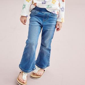 Джеггинсы Jumping Beans со средней посадкой и расклешенными краями для девочек 4–14 лет, цвет Medium Wash