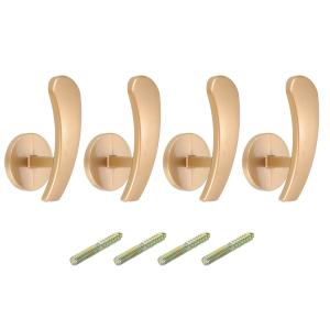 Настенный держатель для штор Uxcell, золотой