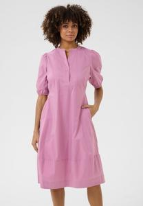 Платье-рубашка CUANTOINETT Culture, фиолетовый