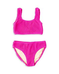 Детский купальный костюм из крепированной ткани для девочек - Little Kid Shade Critters, розовый