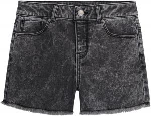 Джинсовые шорты бойфренд-кроя Calvin Klein для девочек, Acid Black/Cut Off