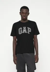 Футболка с принтом логотипа из архива Gap, Black
