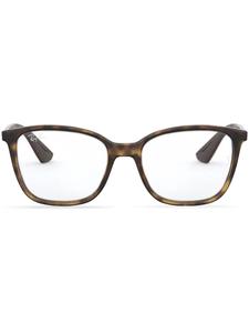 Очки в квадратной оправе Ray-Ban, коричневый