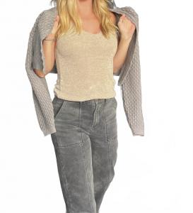 Майка Rio цвета шампанского Scandal Italy, Champagne