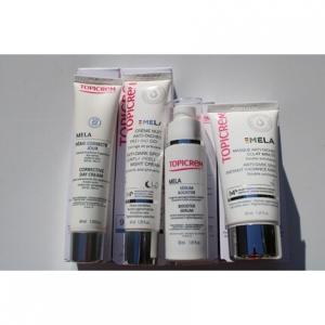 Topicrem MELA Корректирующий дневной крем SPF 20 Ночной крем-усилитель-сыворотка-маска