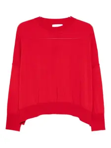 Вязаный свитер Laboratorio Capri, красный
