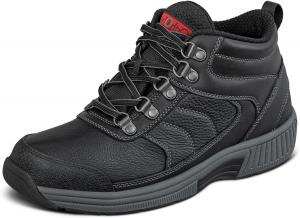 Женские ортопедические уличные ботинки Orthofeet с поддержкой свода стопы Delta, Black Waterproof