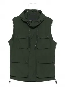 Жилет с капюшоном и множеством карманов Marc O'Polo, зеленый