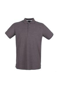 Рубашка поло из хлопка пике современного кроя Henbury, серый