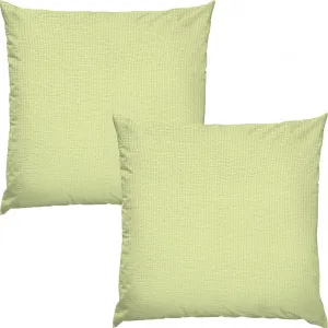 Чехол на подушку "Wertingen", 2 шт., яблочно-зеленый, 80x80 см Erwin Müller