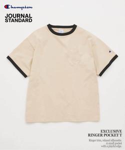 Эксклюзивная футболка Champion с изображением Покечи Journal Standard, цвет Beige