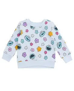 Детская толстовка для девочек Sesame Street, синий