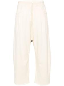 R13 укороченные спортивные брюки, нейтральный цвет