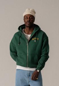 Толстовка BLKVIS STATE OF MIND ZIP HOODY UNISEX, Bottle Green/Dark Green