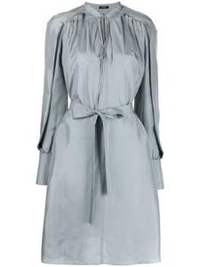 JOSEPH long-sleeve silk dress, серый