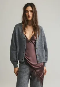 Мягкий кардиган Pull&Bear, Dark Grey