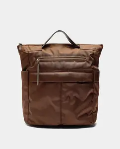 Женская сумка для ноутбука 13 дюймов с несколькими положениями, застежкой-молнией и различными отделениями Parfois, коричневый