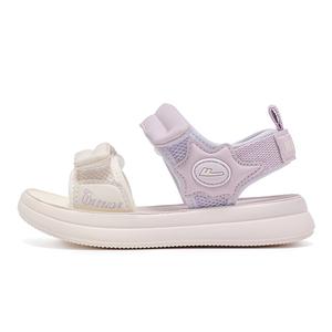 Противоскользящие дышащие детские сандалии для детей WARRIOR, бежевый/фиолетовый