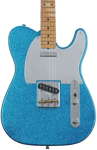 Fender J Mascis Telecaster - бутылочно-голубой с блестками с грифом из клена