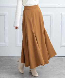 Двенадцатичастная драпированная юбка-русалка