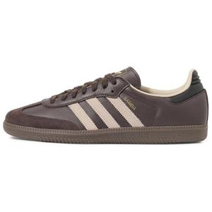 Кроссовки adidas originals SAMBA OG Skateboarding Shoes Women's Low-top Brown/brown, коричневый