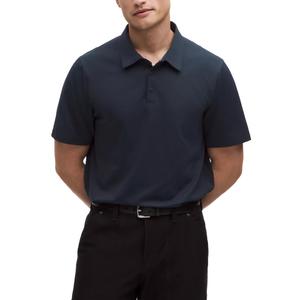 Классическая поло ShowZero для мужчин Lululemon, синий/темно-синий