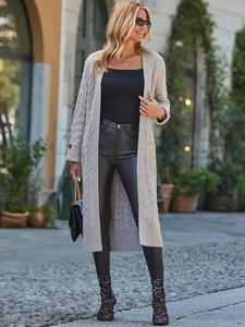 Кардиган оверсайз с v-образным вырезом из шерстяной смеси Sosandar