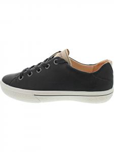 Legero Новые спортивные кроссовки на шнуровке, черные