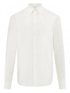 Рубашка с вышитой буквой F Ferragamo, белый