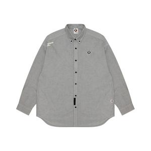 Рубашка из хлопка Milo-patch от *A BATHING APE Aape, желтый