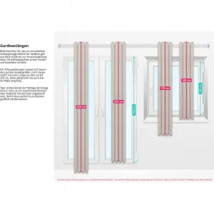 Домашний текстиль Home affaire, занавеска Mara, люверсы, 1 шт., прозрачная, под лен, однотонная, базовая Home Affaire, серый