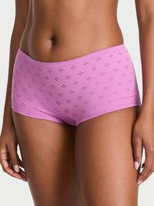 Бесшовные трусики-шорты с люверсами Seamless, eyelet cosmo pink