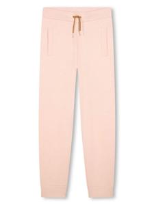 Chloé Kids спортивные брюки с кулиской, розовый
