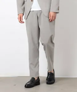 Зауженные брюки из полиэстера, напоминающего лен Comme Ca Ism, цвет Beige