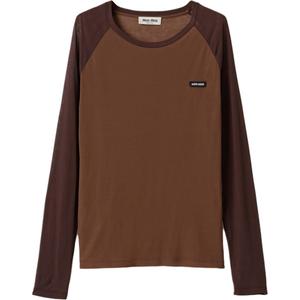 Футболка женская Cinnamon MIU MIU, коричневый