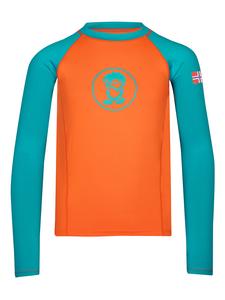 Trollkids Купальная рубашка "Квальвика" оранжевого/синего цвета